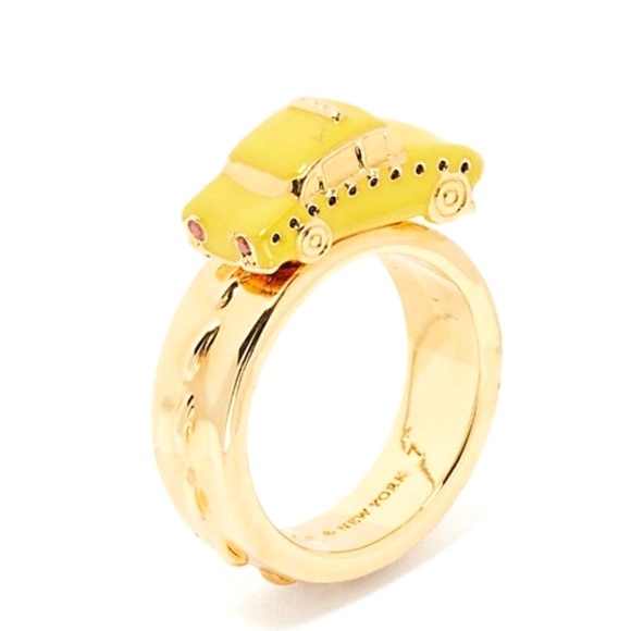 $78 Kate Spade Ma Cherie Taxi! Ring - Picture 1 of 9